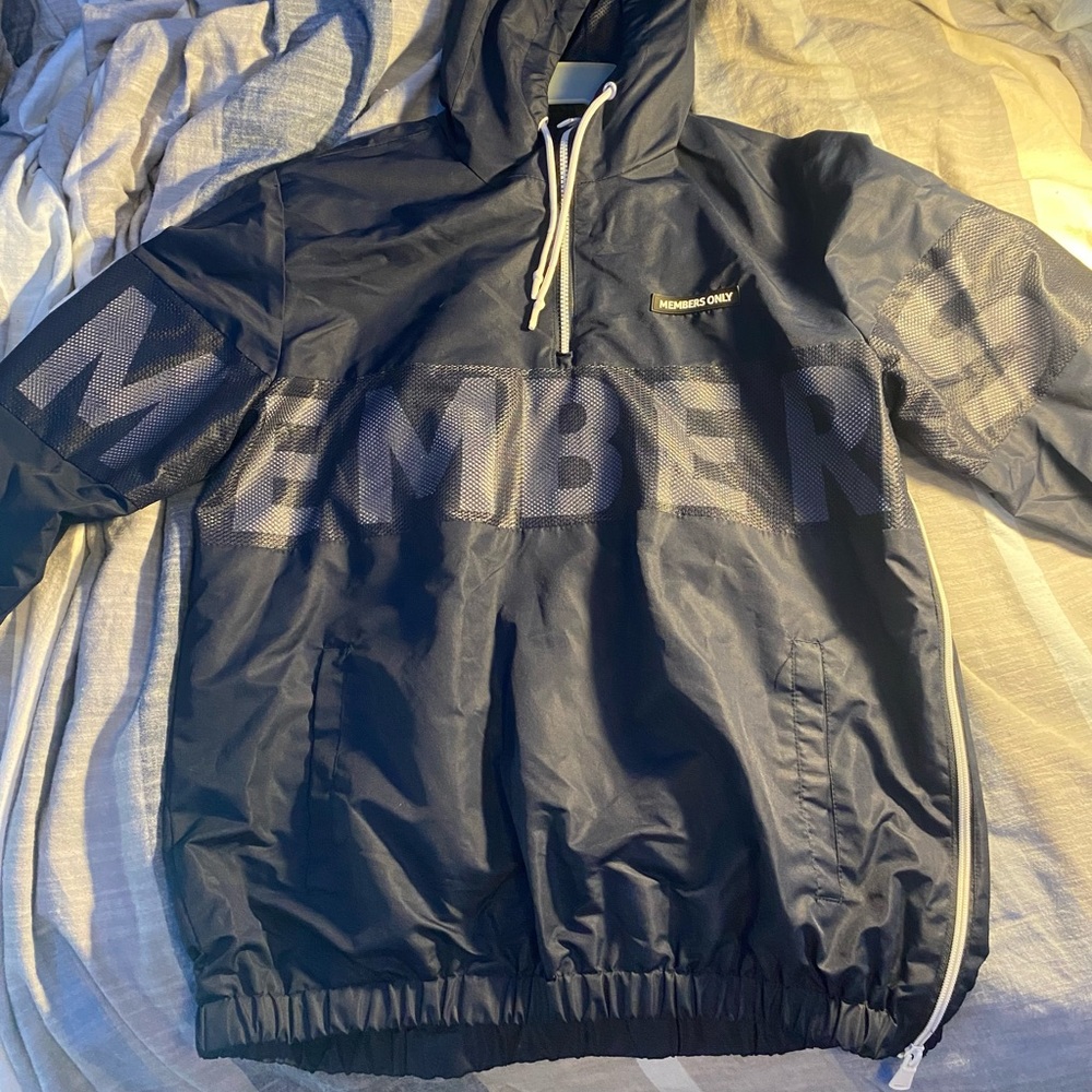 Men’s medium Member’s Only windbreaker jacket